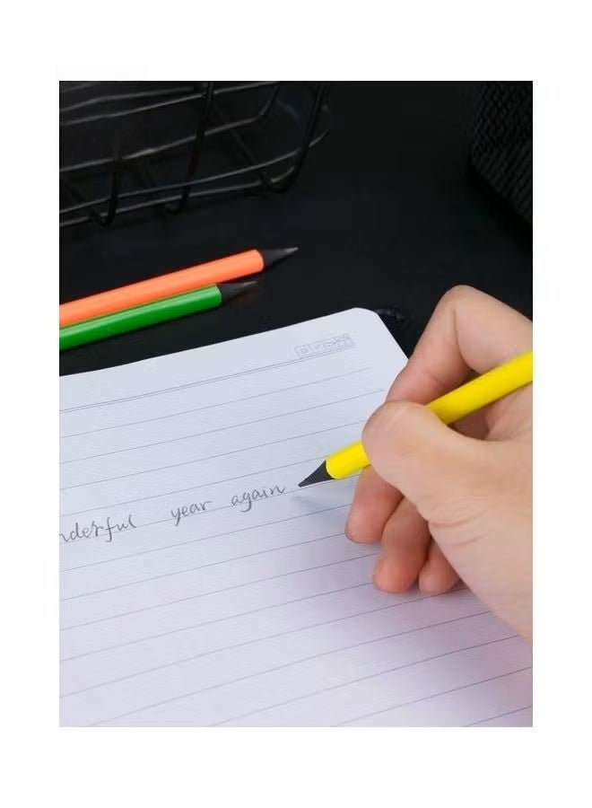Halamodo 12-Piece 4 Neon Colours Pencil - Image 2